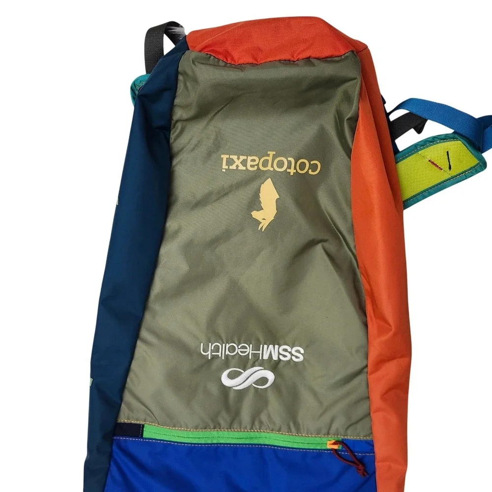 Cotopaxi Luzon 18L Del Dia Backpack Colorblock SSM Health Logo Hiking Daypack